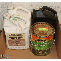 13 LITRES WOOD PRESERVATIVE CLEAR & GREEN