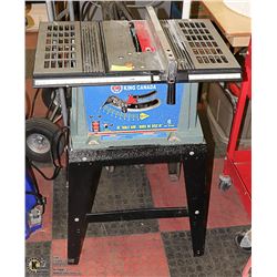 KING CANADA 10" TABLE SAW