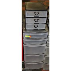 LOT OF 2 STORAGE SYSTEM BY GRACIOUS LIVING PLUS