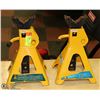 Image 1 : PAIR OF 3 TON JACK STANDS