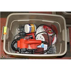 TOTE WITH ASSORTED TOOLS