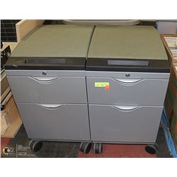 4 TECHNION COMMERCIAL GRADE FILING CABINETS ON