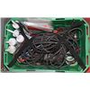 Image 1 : GREEN BIN OF MISC CAULKING GUNS SILICONE,