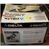 Image 1 : DELTA 10" MITRE SAW WITH 3 BLADES, INSTRUCTION