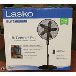 NEW LASKO ELITE 18 PEDESTAL FAN WITH REMOTE
