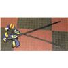 Image 1 : PAIR OF IRWIN QUICK GRIP CLAMPS