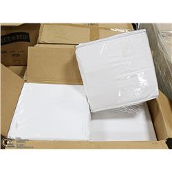 CASE OF 8  3/4 SIZE 48"X80"X12" SHEET SETS