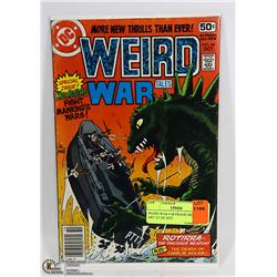 WEIRD WAR # 68 FRANK MILLER 2ND ART AT DC KEY