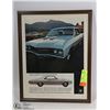 Image 1 : 11 X 14 BUICK 1967 AD GS-400 AND GS-340 MUSCLE