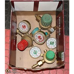 LOT OF 2 WELDING TORCH GAUGES LIKE NEW