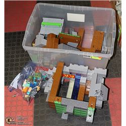 BOX OF ASSORTED MINECRAFT TOYS