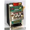 Image 1 : VINTAGE GOLDEN JACKPOT SLOT MACHINE PIGGY BANK