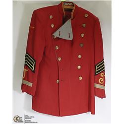 ANTIQUE BAND UNIFORM NORTHWEST MOUNTED POLICE