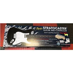FENDER STRATOCASTOR GUITAR NEW IN BOX  GARAGE