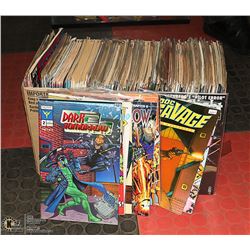 BIG BOX OF OVER 100 ESTATE COMIC BOOKS