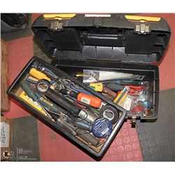 STANLEY TOOL BOX W/HAND TOOLS