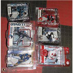 LOT OF 6 ASSORTED MCFARLANE HOCKEY FIGURES