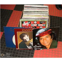 75 LONG PLAY VINYL RECORDS