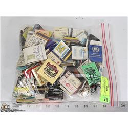 LARGE BAG OF MATCH BOOKS 1940'S TO 1950'S UNUSED