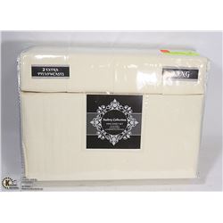 NEW KING SIZE AUDREY COLLECTION 6PC SHEET SET