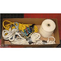 BOX WITH HIGH QUALITY ROPE, NYLON ROPE,