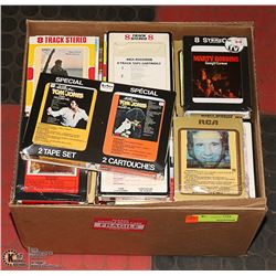 COLLECTION OF 8 TRACKS INCL TOM JONES