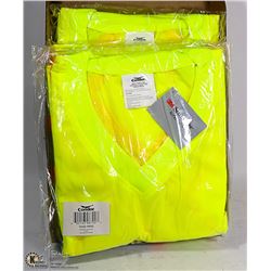 LOT OF 4 NEW CONDOR REFLECTIVE SAFETY T-SHIRTS.
