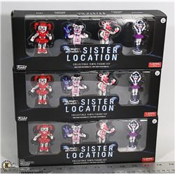 CASE LOT OF FIVE NIGHTS AT FREDDY FIGURES