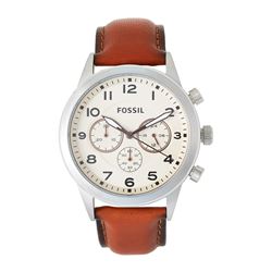 NEW FOSSIL TRIPLE CHRONO PILOT 43MM WATCH