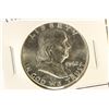 Image 1 : 1962 FRANKLIN HALF DOLLAR BRILLIANT UNC