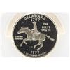 Image 1 : 1999-S SILVER DELAWARE QUARTER PCGS PR69 DCAM