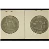 Image 2 : 1962-D & 1963 FRANKLIN HALF DOLLARS