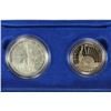 Image 1 : 1986 STATUE OF LIBERTY 2 COIN PROOF SET
