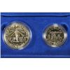 Image 2 : 1986 STATUE OF LIBERTY 2 COIN PROOF SET