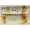 Image 1 : 2-SOLID DATE ROLLS OF 50-GREAT BRITAIN 1941 & 1944