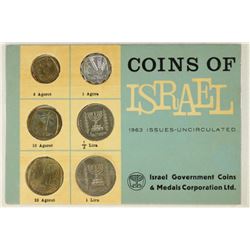 1963 ISRAEL UNC COIN SET