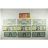 Image 1 : 10 ASSORTED CHINESE HELL BANK NOTES CRISP UNC