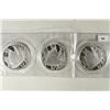 Image 1 : 3-1 TROY OZ .999 FINE SILVER PROOF ROUNDS