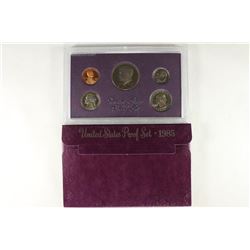 1985 US PROOF SET (WITH BOX)