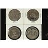 Image 2 : 4 ASSORTED CANADA TRADE DOLLARS 1992 DES ISLES,