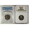 Image 1 : 2 SLABBED QUARTERS 1976-S SILVER PCGS UNC DETAILS