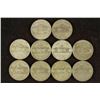 Image 2 : 10 ASSORTED 35% SILVER JEFFERSON WAR NICKELS