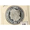 Image 1 : 1 TROY OZ .999 FINE SILVER PROOF ROUND 2015