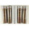 Image 1 : 5 SOLID DATE ROLLS OF CANADA CENTS 1940, 46,