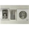 Image 1 : 3-1 TROY OZ .999 FINE SILVER, 2014 INDIAN /