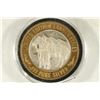 Image 2 : CASINO $10 SILVER TOKEN (UNC) BAT MASTERSON