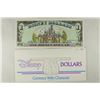 Image 2 : 1998 DISNEY DOLLAR "MICKEY" WITH ENVELOPE CRISP