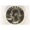 Image 1 : 1964 WASHINGTON SILVER QUARTER PCGS PR68