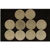 Image 1 : 10 ASSORTED 1897-1907 LIBERTY "V" NICKELS ALL