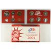 Image 2 : 2004 US SILVER PROOF SET (WITH BOX)
